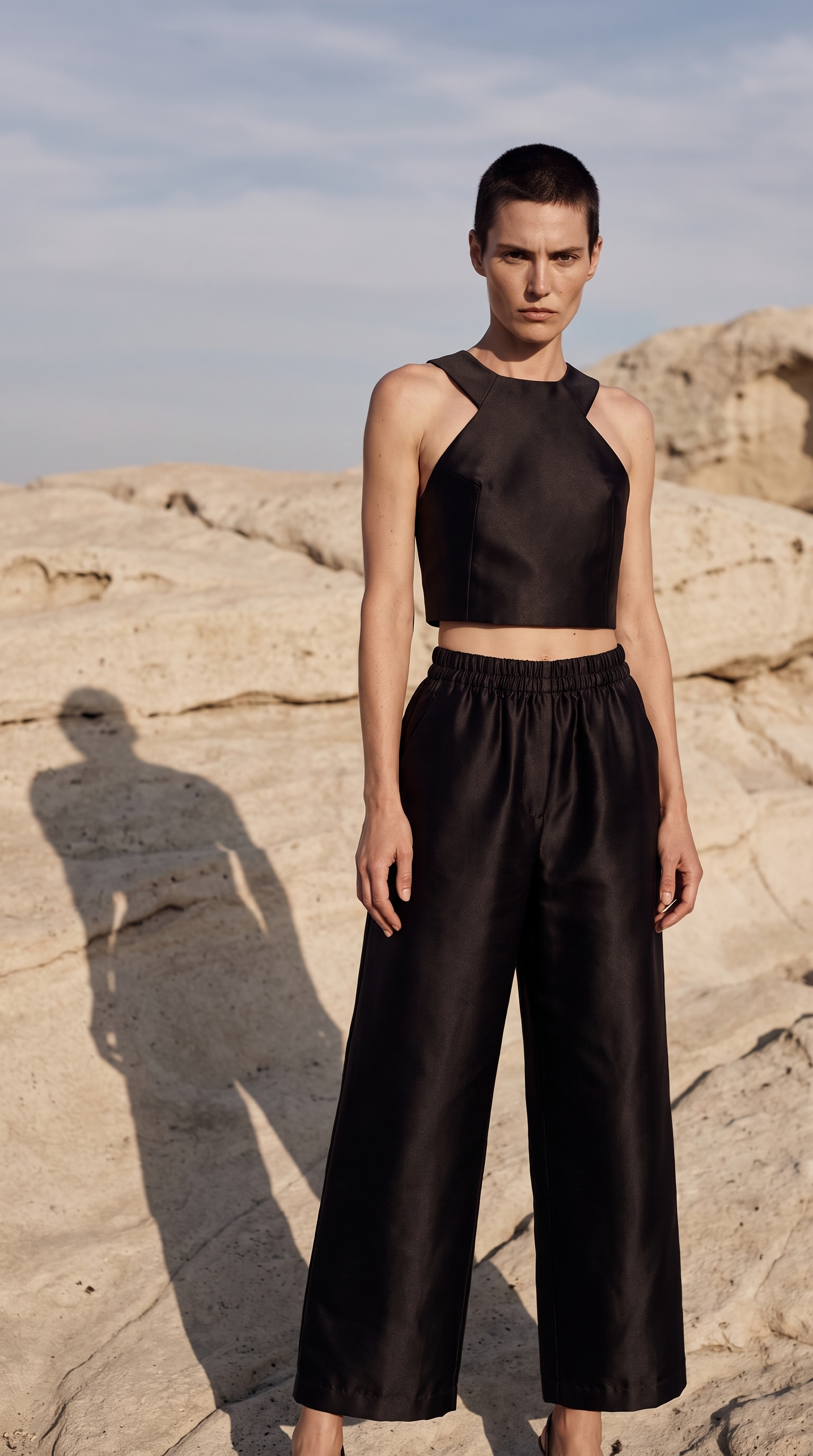 Silky satin with a subtle lustre and a fluid drape – PHAGE Paris