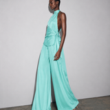 Aquamarine İpek Bluz