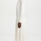 Tone-on-tone mother-of-pearl look buttons and wide buttoned cuffs PHAGE Paris