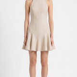 Éloise Linen Flare Mini Dress