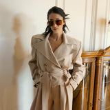 Cropped Trench Jacket
