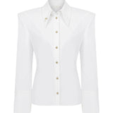 Fitted Lycra Cotton Shirt