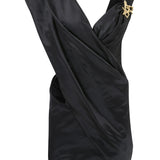 Phage Shawl Dress in Silk