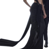Draped Jersey Gown