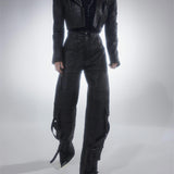 Phage Cargo Trousers In Calfskin